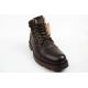 2. Wrangler men's shoes Gillen Fur brown insulated ankle boots fashionable