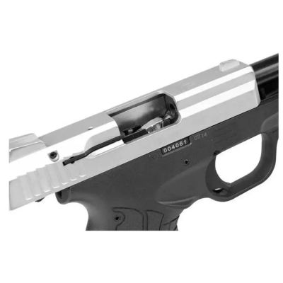5. STALKER M906 BAS alarm and signal pistol, cal. .22 Long Blank (6 mm), glossy chrome