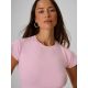 4. Women's slim plain T-shirt 4F 4FRSS26TTSHF4520-56S
