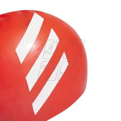 5. Adidas 3-Stripes Silicone Jr HE5081 swimming cap