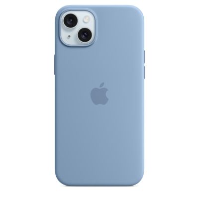 Apple Silicone Case with MagSafe Winter Blue, for iPhone 15 Plus