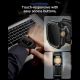 8. Spigen Rugged Armor Case + 9H Tempered Glass for Apple Watch Ultra 49mm - Matte Black