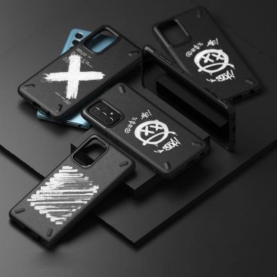 3. Ringke Onyx Design Durable TPU Case Cover for Samsung Galaxy A72 4G black (Paint) (OXSG0047)