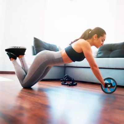 8. Rebel Active Double Wheel, Ab Roller AB Wheel AB-2 RBA-3061