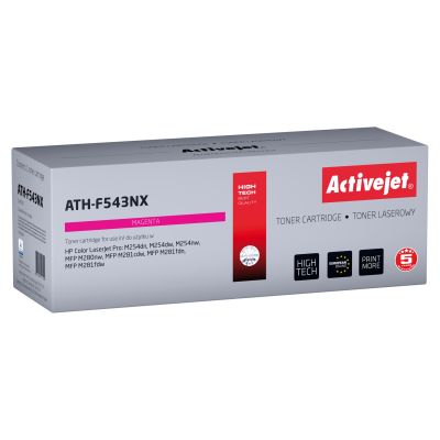 Activejet ATH-F543NX Toner (replaces HP 203X HP203X CF543X CRG 054H CRG054H; Supreme; 2500 pages; red)