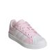 2. Adidas Streettalk Pink and White Kids' Shoes JQ8609