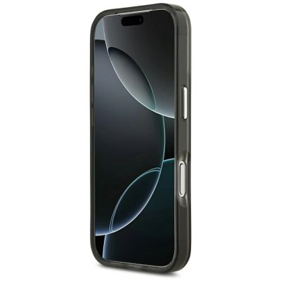 5. Guess IML Gradient Triangle Logo MagSafe Case for iPhone 18 Pro Max / 17 Pro Max – black