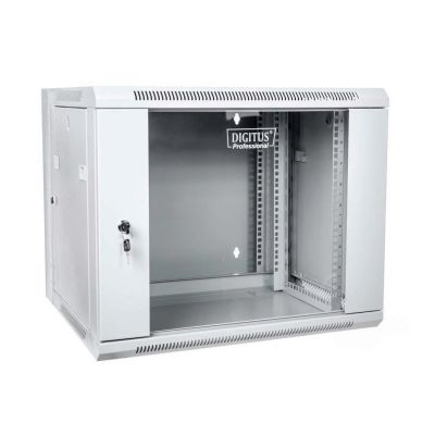 7. Digitus DN-WD19 09U/550 Rack 9U Wall-mounted Cabinet Gray