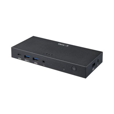 Acer Vero MST Dock M33 100W PD - Black EU (Retail pack) Wired USB 3.2 Gen 2 (3.1 Gen 2) Type-C Black
