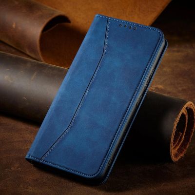 9. Magnet Fancy Case for Samsung Galaxy S23+ flip cover wallet stand blue