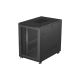 2. 19" 22U 800x1200 black Lanberg floor-standing rack cabinet with perforated doors (flat pack)