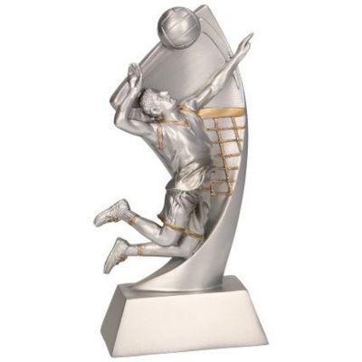 54. Cast figure - volleyball