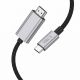 2. Tech-Protect UltraBoost USB-C to HDMI 2.1 Cable 200 cm 8K 60HZ - Gray