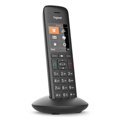 Gigaset C570HX Analog/DECT Telephone Caller Name and ID Black