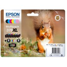 Epson 378XL Multipack 6-color Ink C13T37984010 (Black, Yellow, Cyan, Magenta, Light Magenta, Light Cyan)