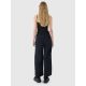 5. Women's casual wide-leg trousers 4F 4FWSS25TTROF1012-20S