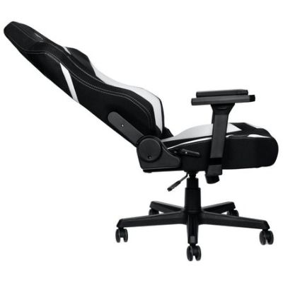 15. Nitro Concepts X1000 Gaming Chair Upholstered Seat Black, White