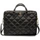 Guess 4G Quilted bag for a 16" laptop - black