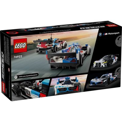 6. LEGO Speed Champions 76922 BMW M4 GT3 & BMW M Hybrid V8 Race Cars