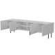 2. 4D TV cabinet LUCCA 200x40x59 white