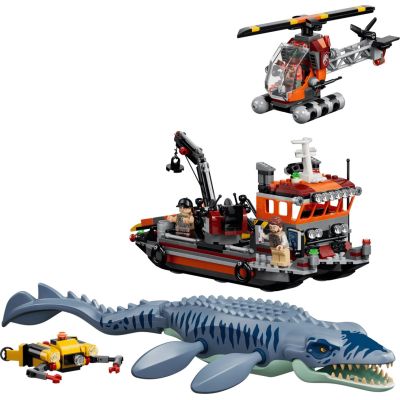 3. LEGO Jurassic World 77983 - Mosasaur Boat Attack