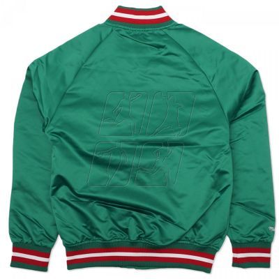 8. Mitchell &amp; Ness NBA Milwaukee Bucks Lightweight Jacket M STJKMG18013-MBUDKGN