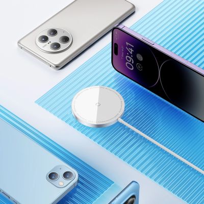 9. Baseus Simple Mini3 induction charger 15W silver