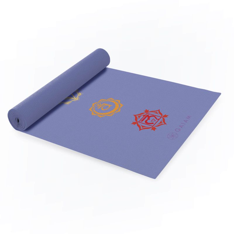 6. GAIAM Chakra 4 MM 55321 yoga mat