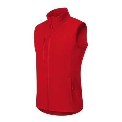 Men's Trail Softshell Vest (Red)
