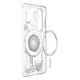 4. Spigen Ultra Hybrid Mag MagSafe Case for Samsung Galaxy S26+ Zero One - Clear and White