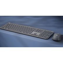 Logitech MK950 Signature for Business Keyboard Mouse Included Office RF Wireless + Bluetooth QWERTZ German Graphite