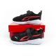 10. Puma Kids' All-Day Sports Sneakers with Hook-and-Loop Fastener, Black and Comfortable