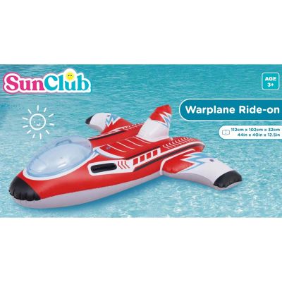 12. INFLATABLE AIRPLANE 112x102x32CM 35487