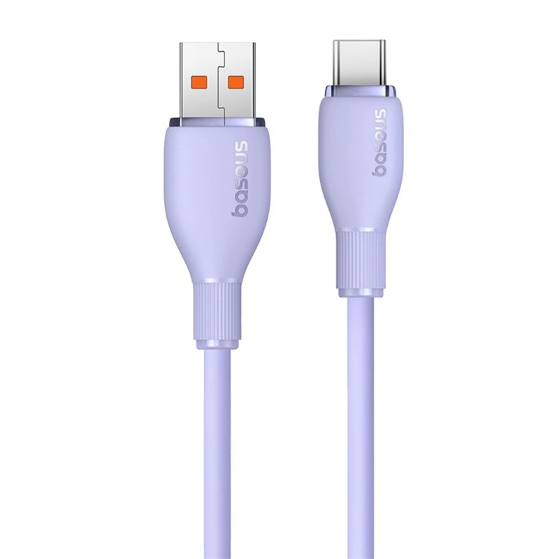 2. Baseus Pudding 100W USB-A - USB-C Cable 2m - Purple
