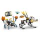 4. LEGO HORIZON 77037 Aloy and Varl vs. Crabwalker and Sawtooth