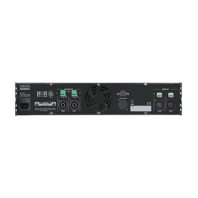 2. AUDAC SMA500 2.0 Channel Audio Amplifier Black
