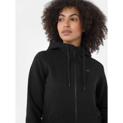 4. Women's 4F zip-up hooded sweatshirt