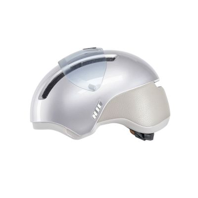 3. HJC CALIDO PLUS Silver Bike Helmet Pearl Greyish Silver rS