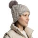 2. Buff Knitted Fleece Caryn Beanie 13674301410 Grey One size