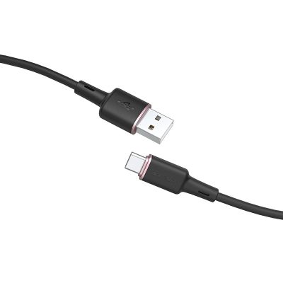 2. Acefast USB cable - USB Type C 1.2m, 3A black (C2-04 black)
