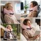 6. Tech-Protect ComfortRest Travel Pillow - Pink