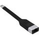 3. Techly ICOC USBC-RJ45 Network Cable Black 0.144 m