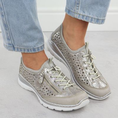 14. Rieker W L32P6-90 RKR764 openwork shoes