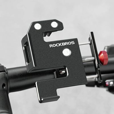 8. Rockbros 25210038101 clamp phone holder - black