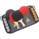 5. JOOLA FAMILY TABLE TENNIS SET 4 SPIRIT RACKETS 10 BALLS