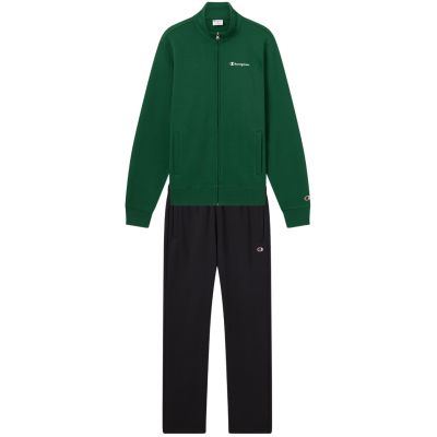 2. Champion Sweatsuit men's green and black tracksuit 221786 GS559