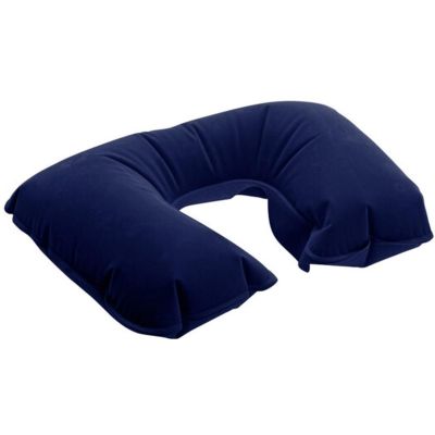 2. INFLATABLE TRAVEL PILLOW HEADREST NAVY BLUE