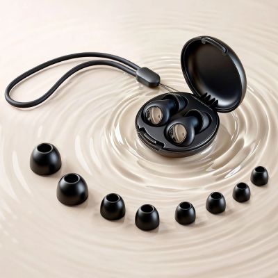 3. Tech-Protect QuietFit Silicone Earplugs with Acoustic Filter - Black