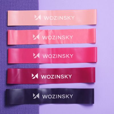 3. Wozinsky WGO-5A TPE resistance bands - 5 pcs.