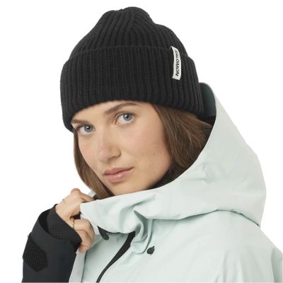 3. Salomon Snowbird U Beanie LC2303100 Black OSFA